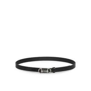 Gucci Women Slim Belt With Horsebit Buckle